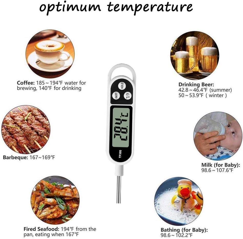 NANGOALA Meat Probe Instant Read Digital Thermometer